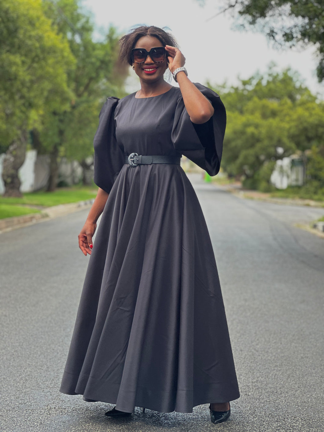 Angela Black Dress